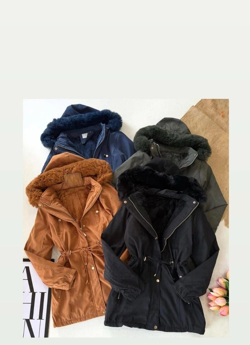 PARKA PELUCIADA