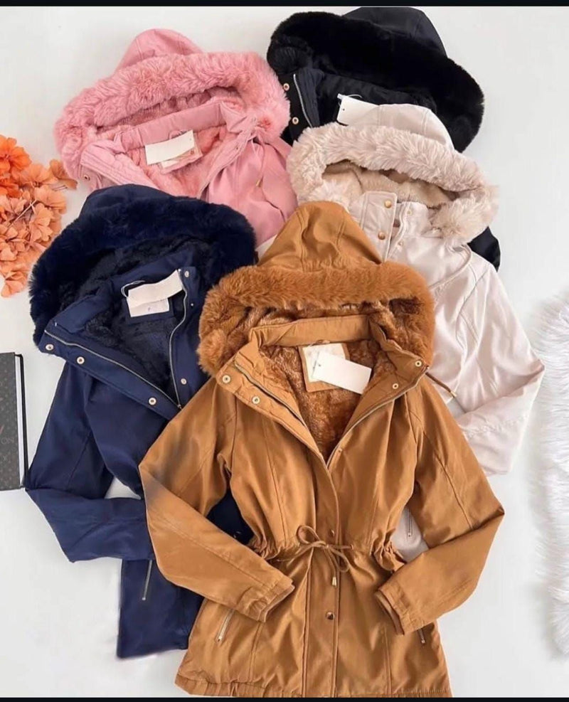 PARKA PELUCIADA