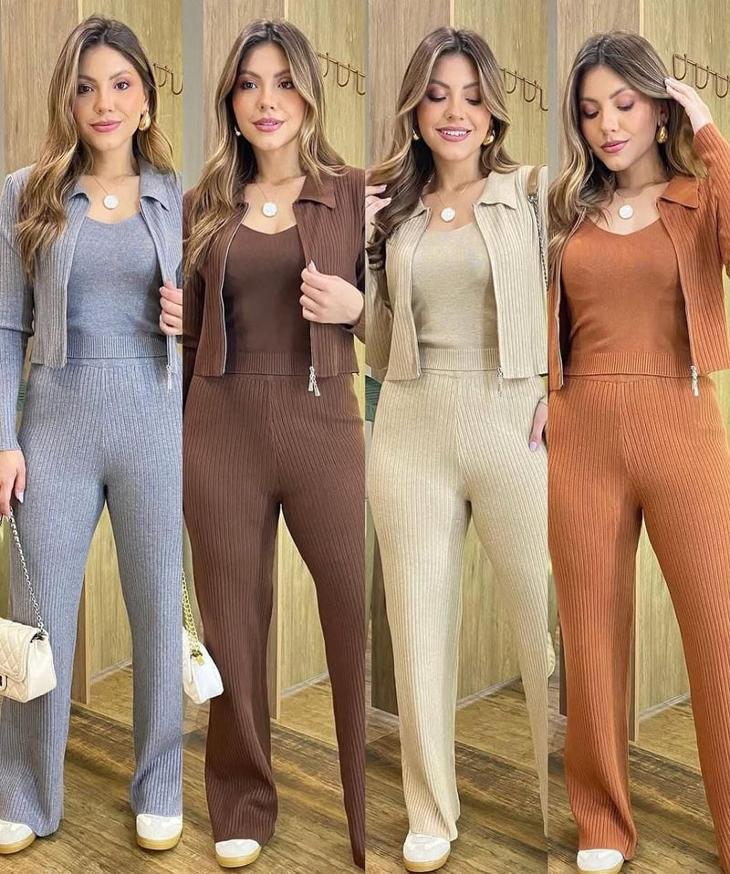 Conjunto tricô 3